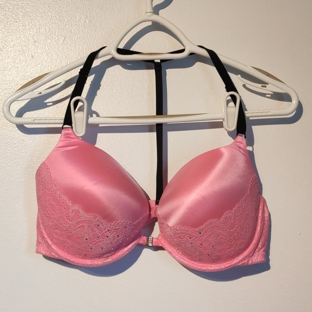🍋 La SENZA | Bright Pink Jeweled Bra 🍋